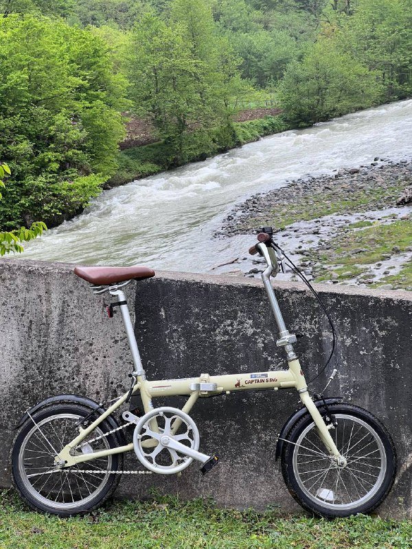 складной велосипед CAPTAIN STAG 16 колесо 3