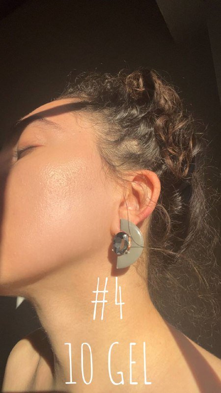 Винтажные серьги с авантюрином, серьги-кольца с цветком, серьги с малахитом, асимметричные серьги-гвоздики 7