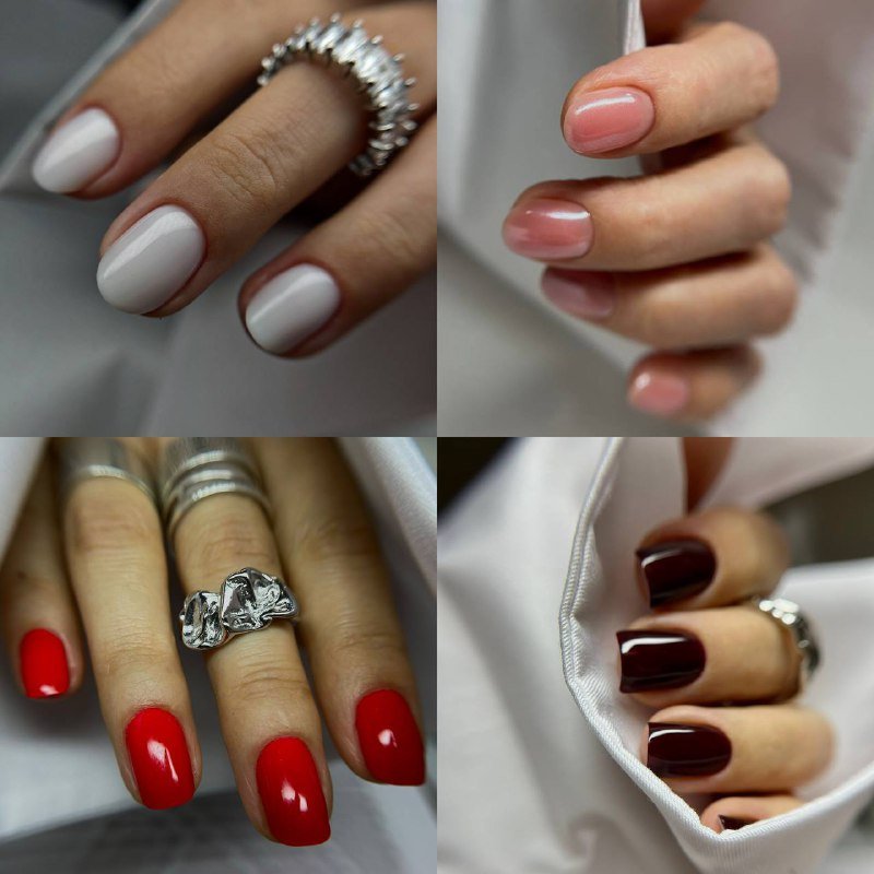 Модели для отработки техники маникюра