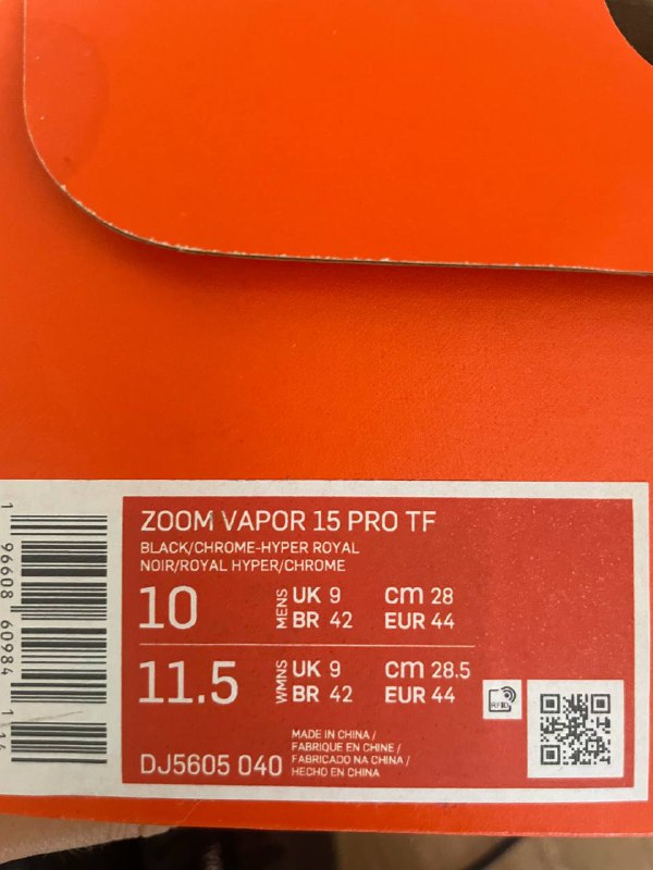 сороконожки Nike Mercurial Vapor 15 Pro TF, новые 3