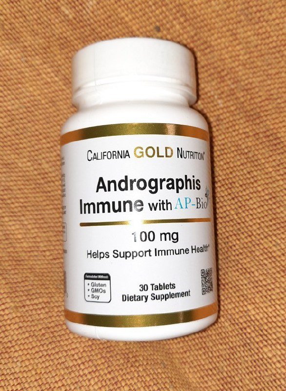 Добавка для укрепления иммунитета Andrographis Immune 100 mg