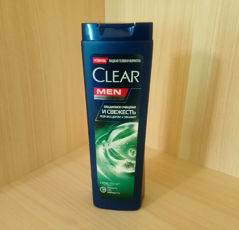 Шампунь Clear мужской 380 мл, 2 штуки
