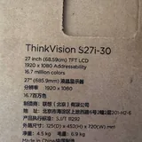 Lenovo ThinkVision S27i-30 монитор 2