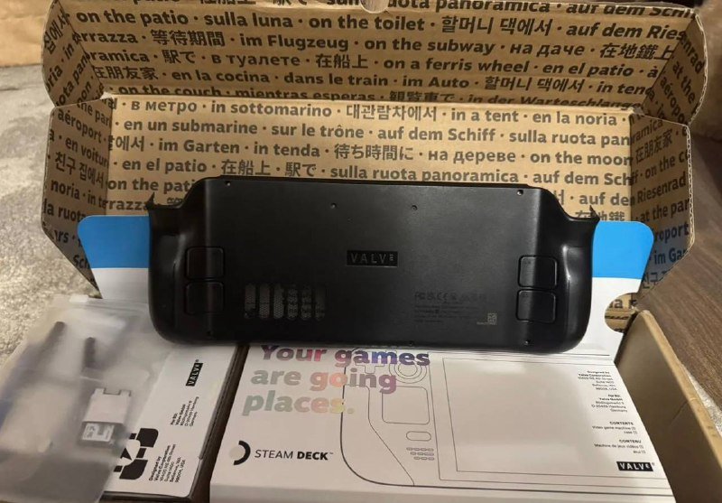 Steam Deck OLED 1TB с 512GB памяти 4