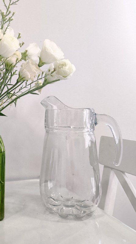 Салатник из толстого стекла, Кувшин для воды 3