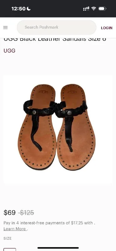 Шлёпки UGG 1
