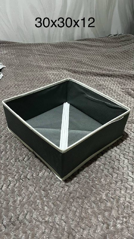 Тканевый короб, корзина, пластиковая корзина, контейнер с крышкой