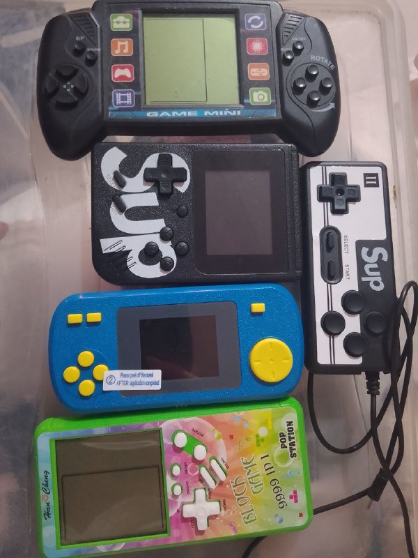 Игровые консоли Game Mini, Sup, Block Game