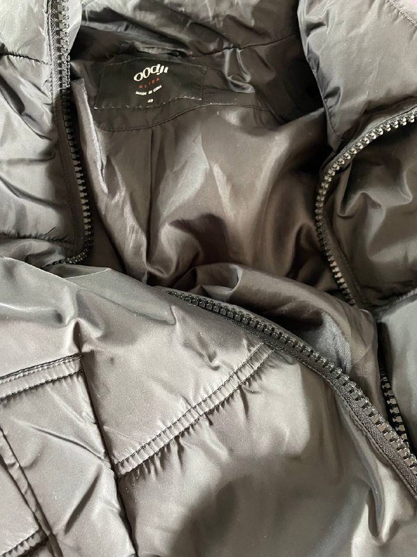 Пуховик oodji черный размер 40 XS 3