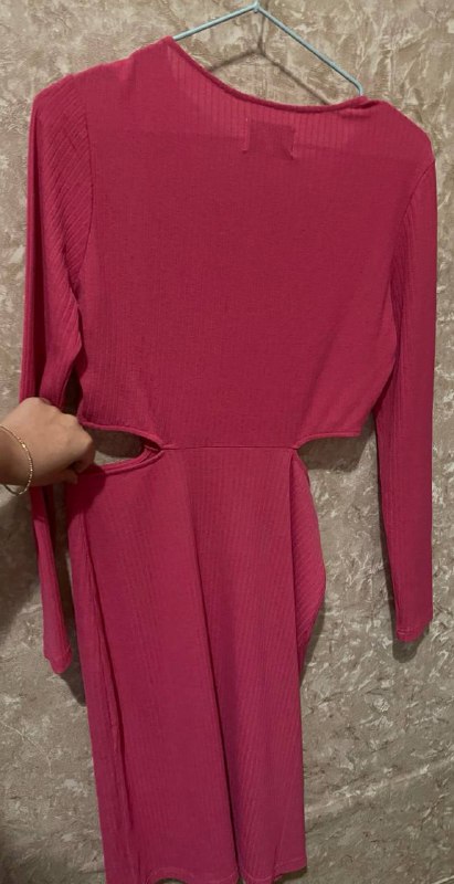 Brand new fashionable dress in fuchsia color 3