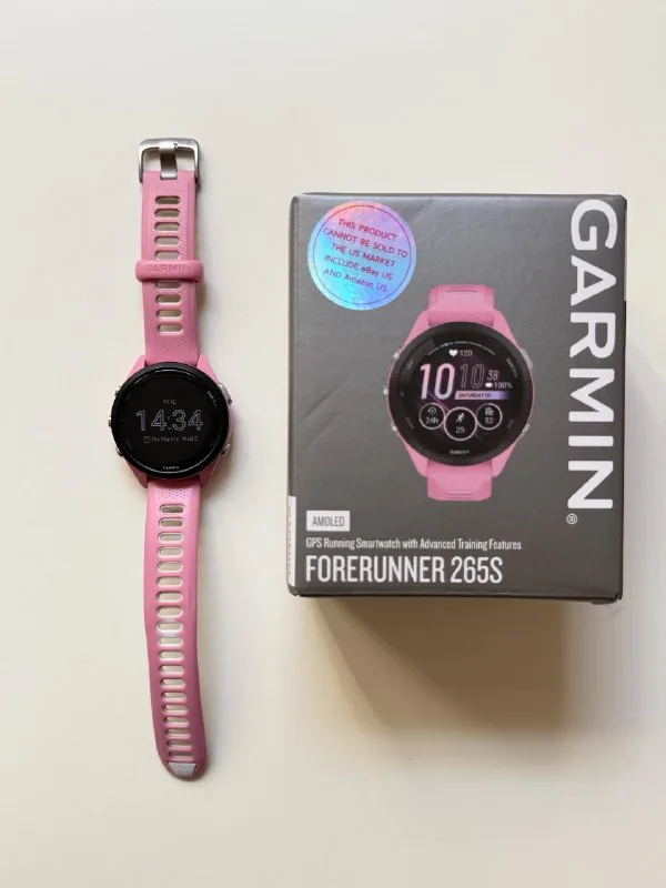 Garmin Forerunner 265S 42mm Light Pink 1