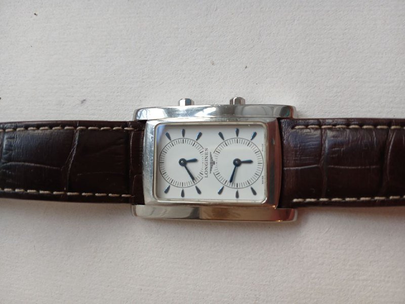 Часы LONGINES с двойным циферблатом