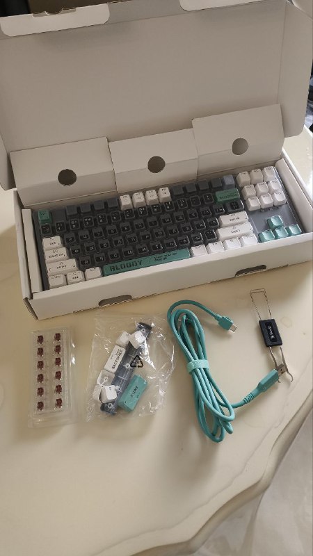 Клавиатура Bloody, мембранная клавиатура с русско-украинской раскладкой 3