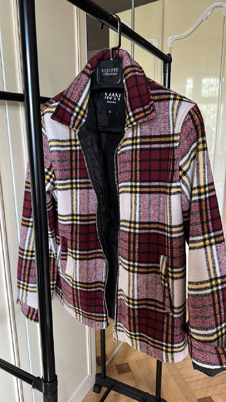 Мужская куртка-рубашка тёплая Размер S