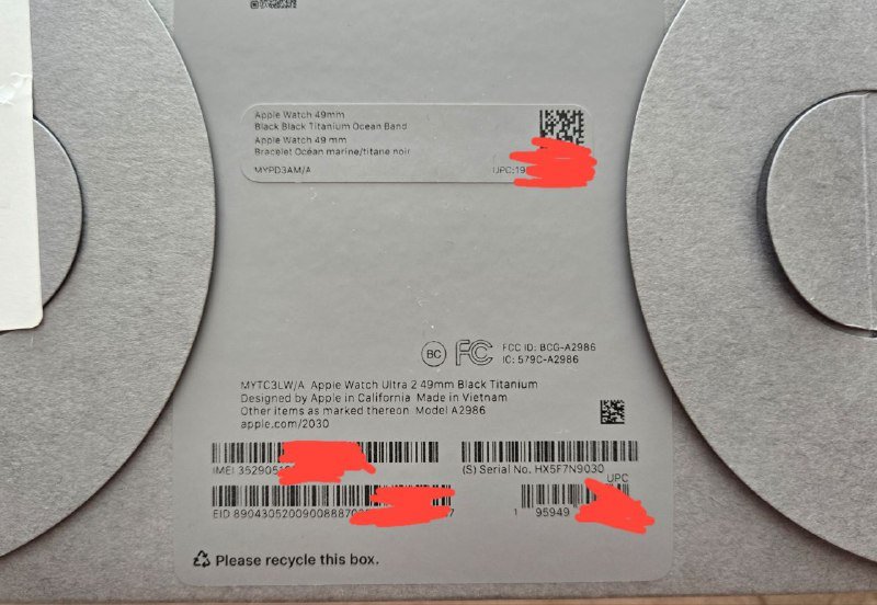 Apple Watch Ultra 2 новые заводские