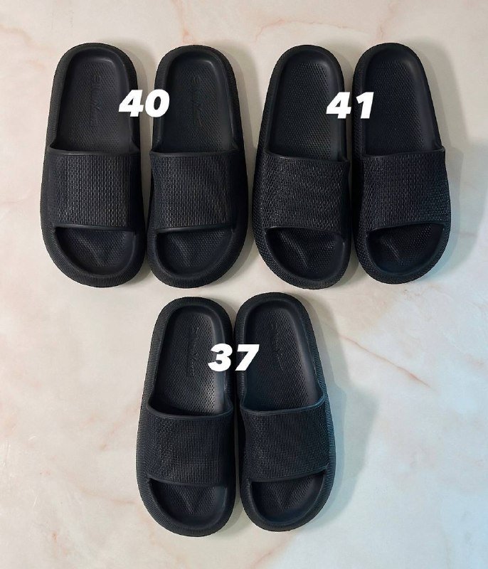 Резиновые тапки размеры 37, 40, 41