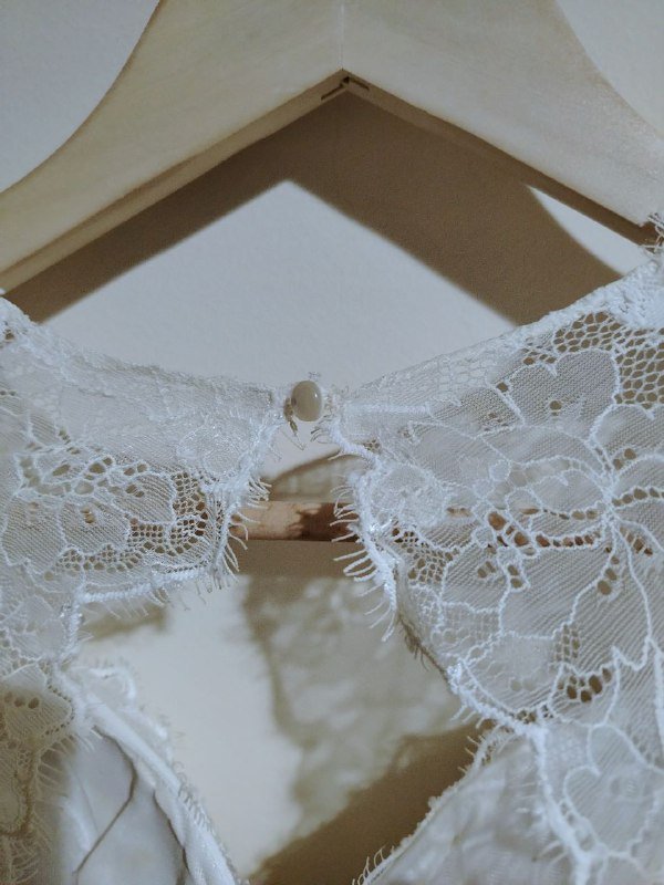 Свадебное платье ажурное размер 42 4