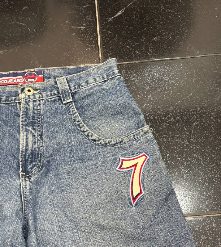 Джинсовые шорты JNCO Lucky 7 Dice 8