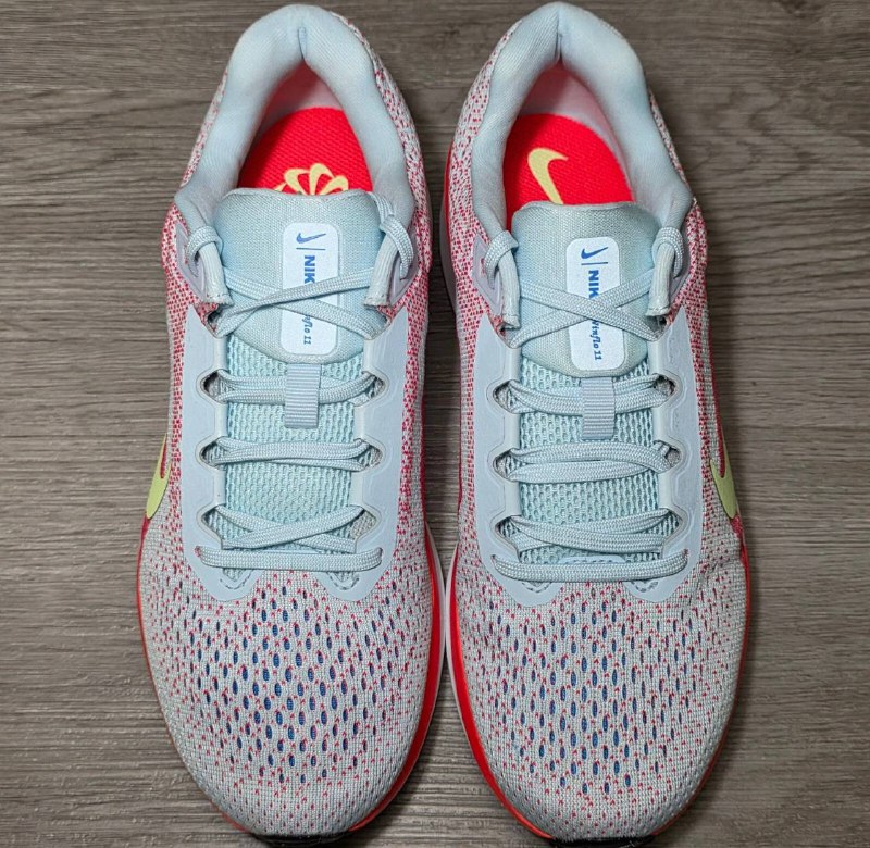 Кроссовки Nike Air Zoom Winflo 11 Glacier Blue Bright Crimson 42-42,5 размер 5