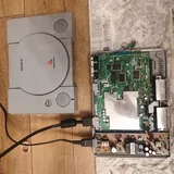 Playstation 1 неисправная после неудачного модчипа 2