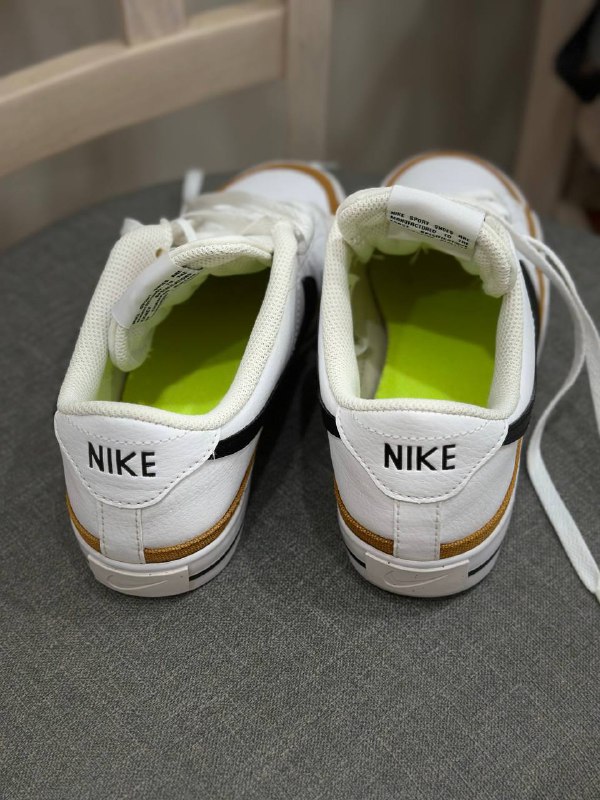 Кеды Nike белые размер 39 2