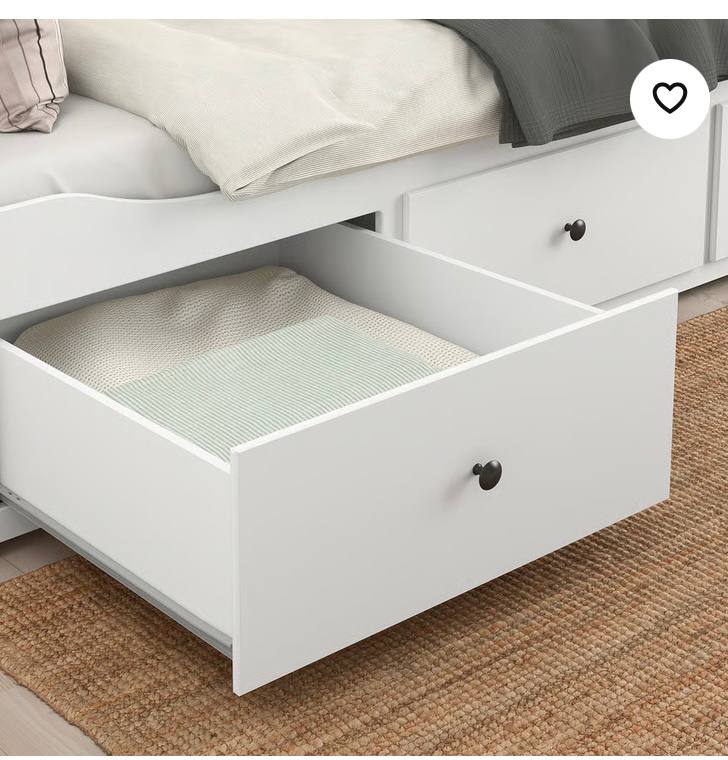 Кровать раздвижная IKEA Hemnes 3