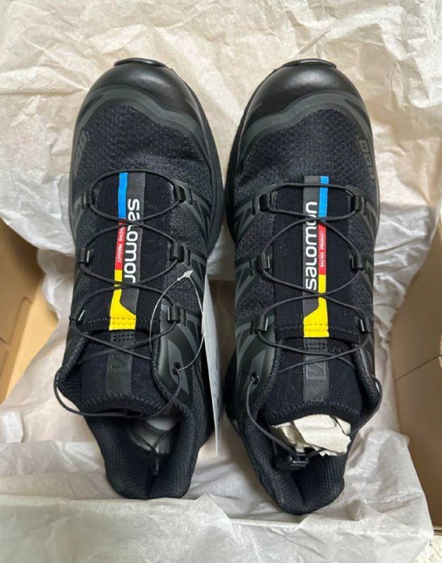 Мужские кроссовки Salomon XT-6 ADV Black размер 42