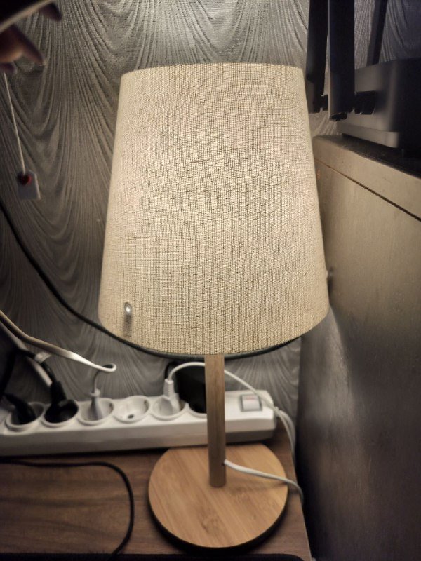 Настольная лампа бамбук