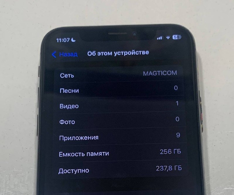iPhone X 256 ГБ, черный 3