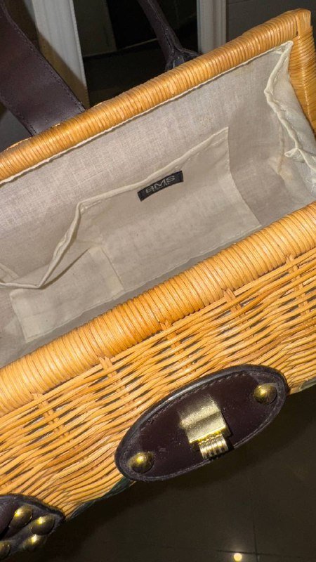 Плетеная сумка из Японии 4