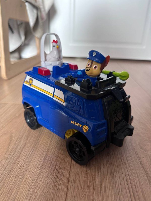 Щенячий патруль Машинка трансформер стреляет