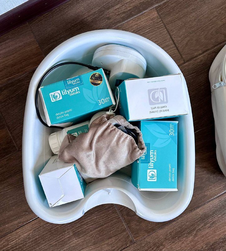 Ванночка для ног Lilyum Detox ионизированная 3