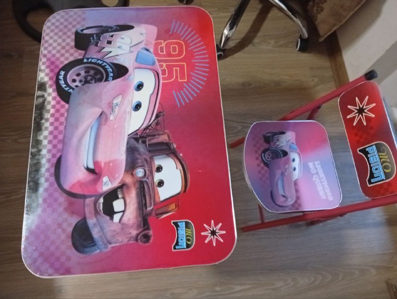 Детский столик складной и стульчик