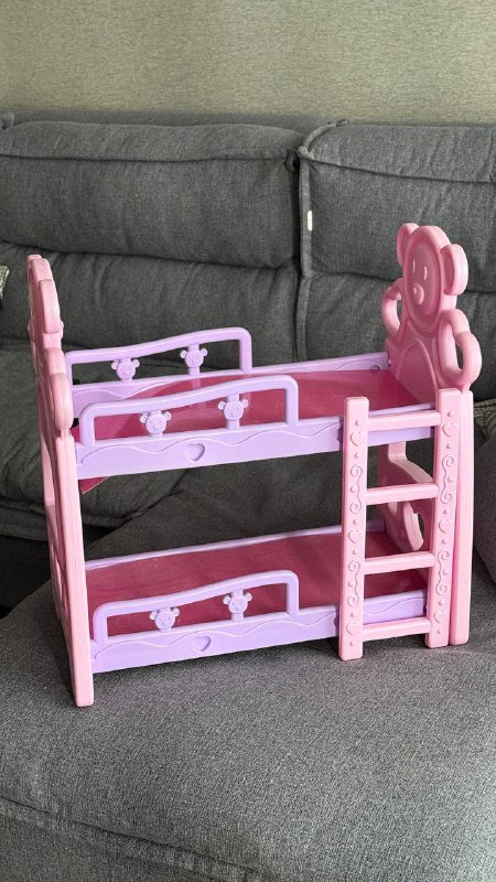 Детская коляска, кроватка, стульчик для кукол 3