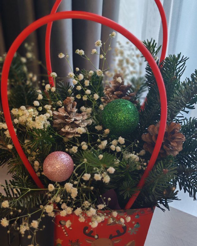 Новогодние композиции ручной работы 2