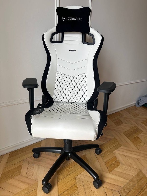 Кресло игровое Noblechairs Epic PU-WHT-001 5