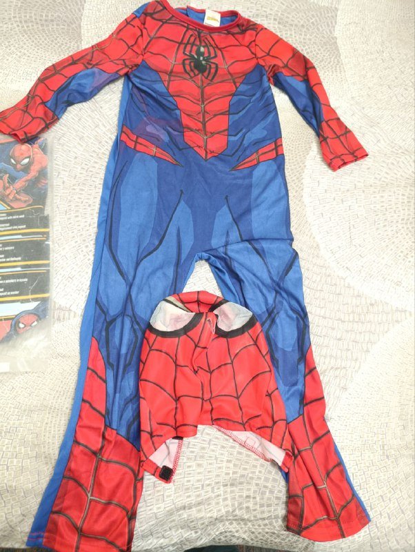 Лицензионный костюм Человека-паука Marvel для детей 5-6 лет 1