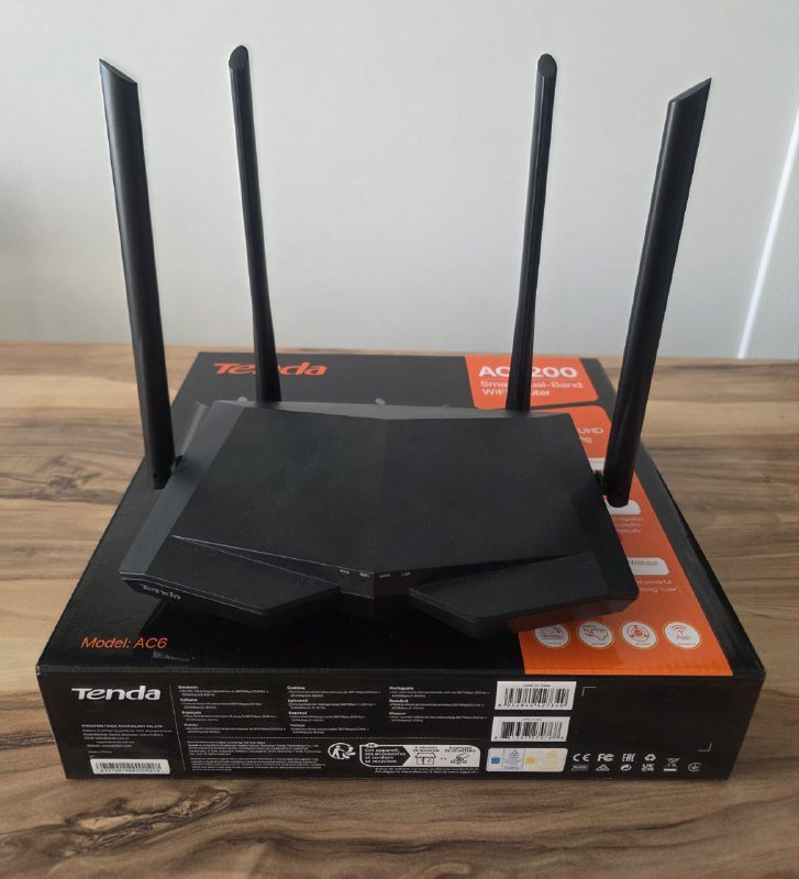 Маршрутизатор Tenda AC1200 2.4/5 GHz