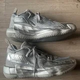 Adidas Dame 7 EXTPLY Silver Metallic 3