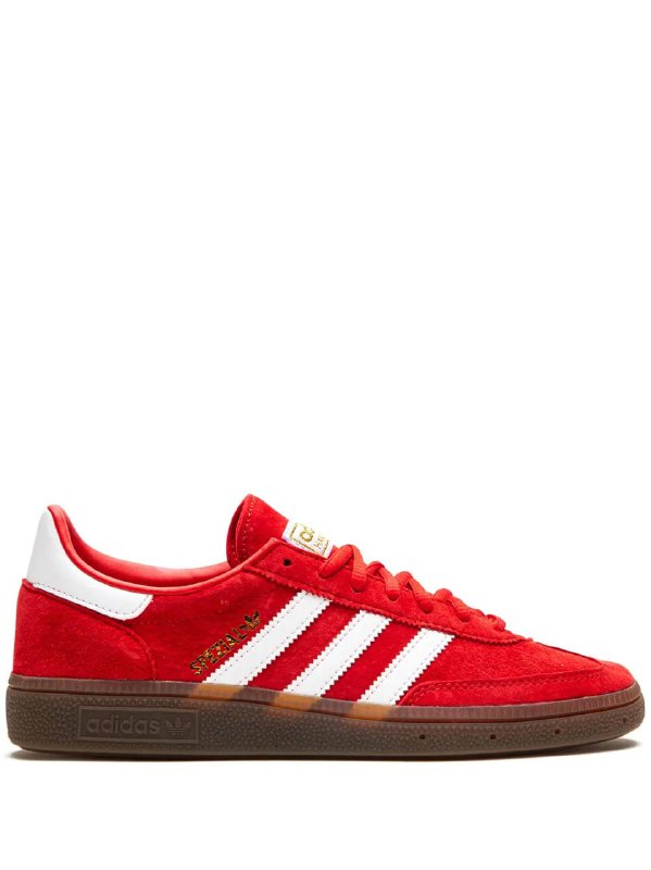 красные кроссовки Adidas размер 42