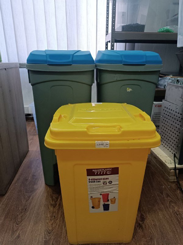 мусорные баки 100 литров, 50 литров