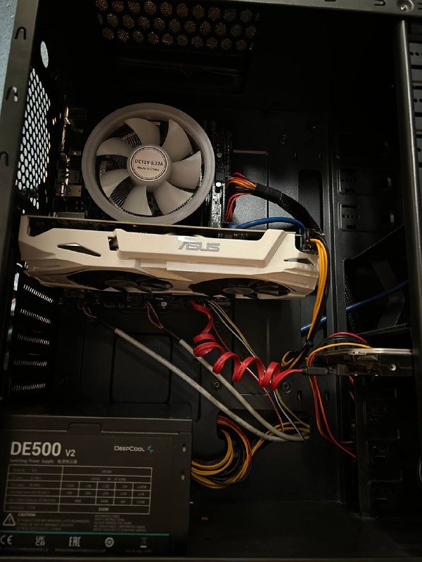 Компьютер для игр и работы Asus Prime H310M, I3 9100F, GTX 1060, 16GB DDR4 3