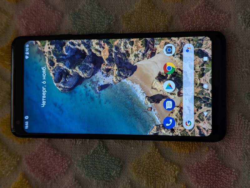 Смартфон Google Pixel 2 XL 4/64 с чехлом 4