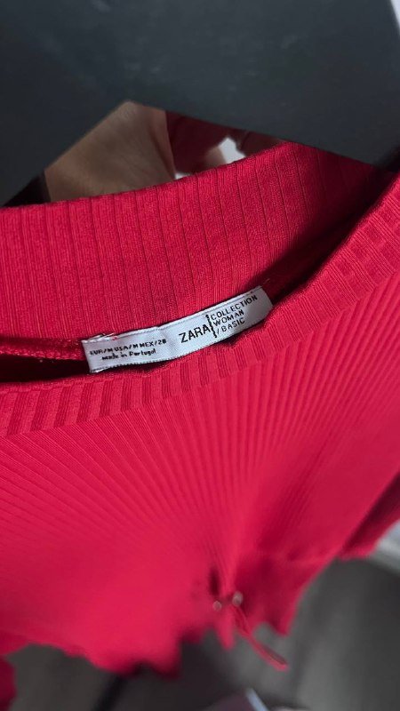 Платья Zara зеленое, красное, синее в цветок 6