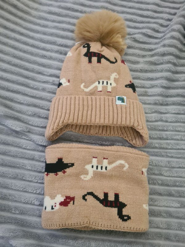 Шапочка и снуд для ребёнка до 5 лет