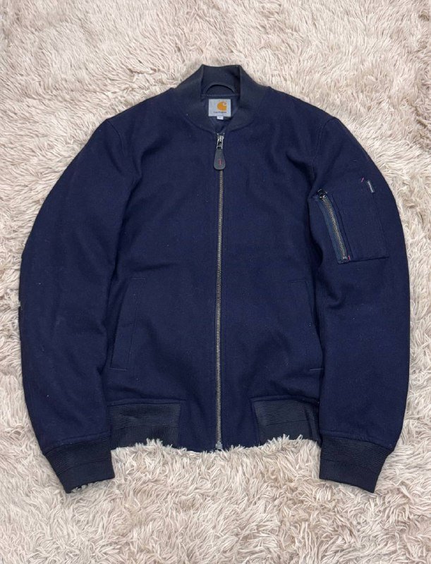Винтажный бомбер Carhartt размер L