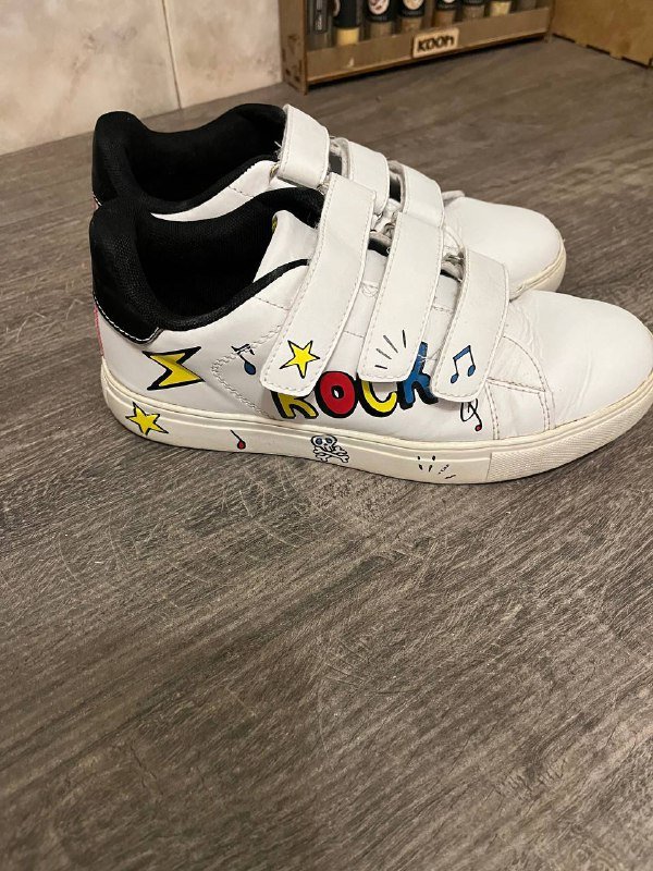 Женские белые кроссовки размер 37 2