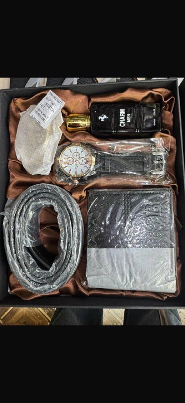 Падарочние бокси с часами, ремнями, парфюмом и аксессуарами 9