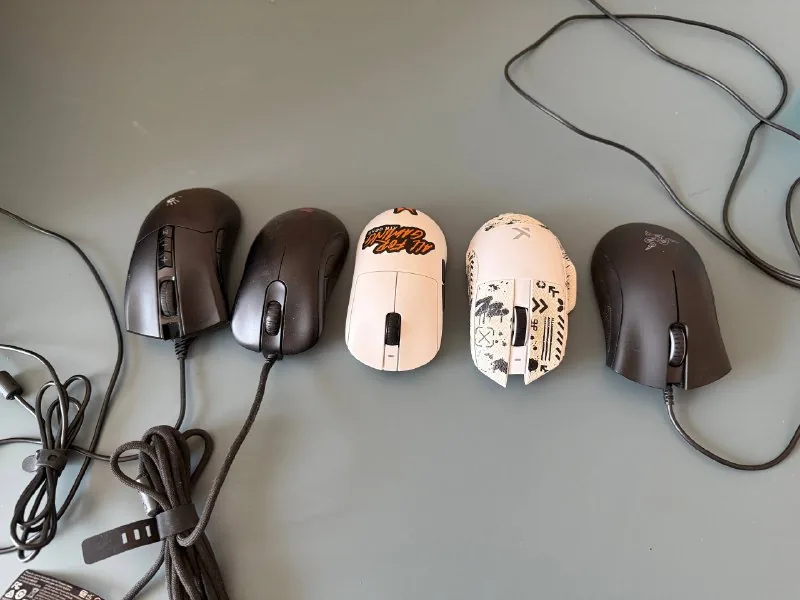 мыши Bloody ES9, Razer DeathAdder, Zowie EC3-C, Whoose G7, клавиатура A4Tech 1