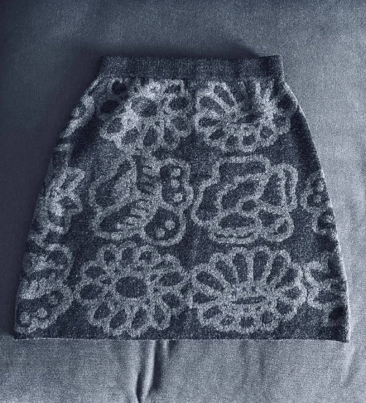 Юбка Uniqlo 100% шерсть размер S